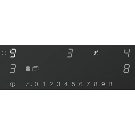 MIELE KMDA 7876-1 FL D MattFinish Επαγωγική Εστία με Ενσωματωμένο Απορροφητήρα 80cm